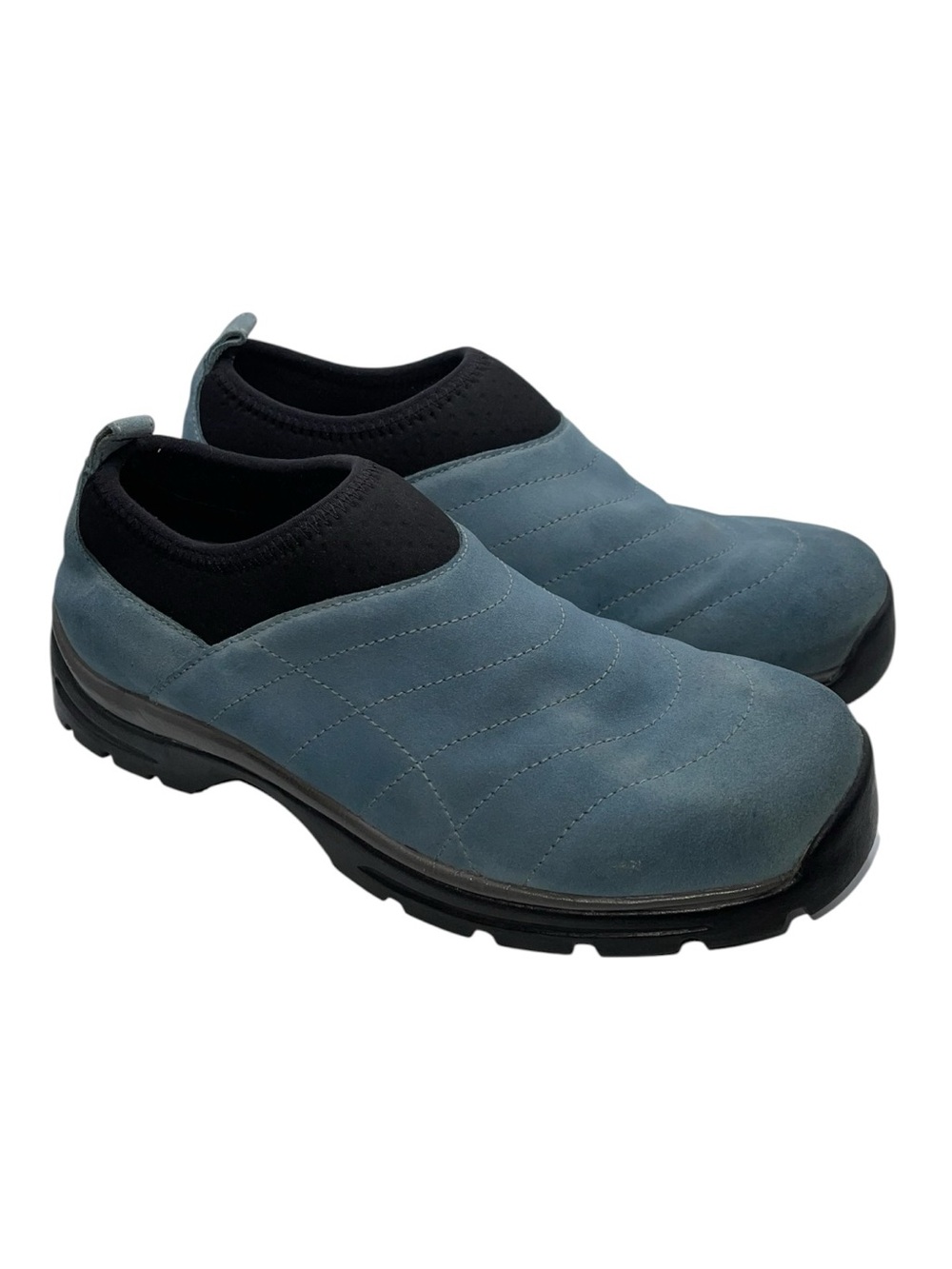 Teva Waterproof Suede Slip-On Winter Moccasins Blue Black Women’s US 9